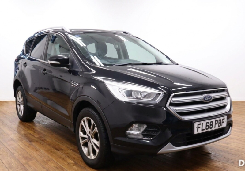 2018 Ford Kuga 1.5 Tdci Titanium SUV 5dr Diesel Manual Euro 6 (s/s) (120 Ps) in Black — image 1