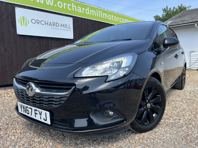 2018 Vauxhall Corsa 1.4 I Ecotec Design in Black — image 1
