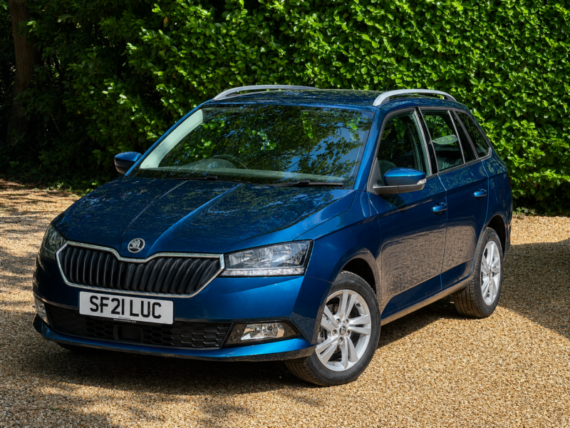 2021 Skoda Fabia 1.0 Tsi Se in Blue — image 1