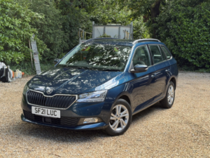 2021 Skoda Fabia 1.0 Tsi Se in Blue — image 2