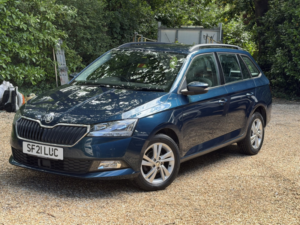 2021 Skoda Fabia 1.0 Tsi Se in Blue — image 3