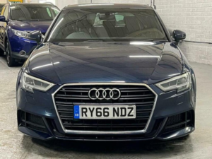 2017 Audi A3 2.0 Tdi S Line Sportback 5dr Diesel Manual Euro 6 (s/s) (150 Ps) in Blue — image 3