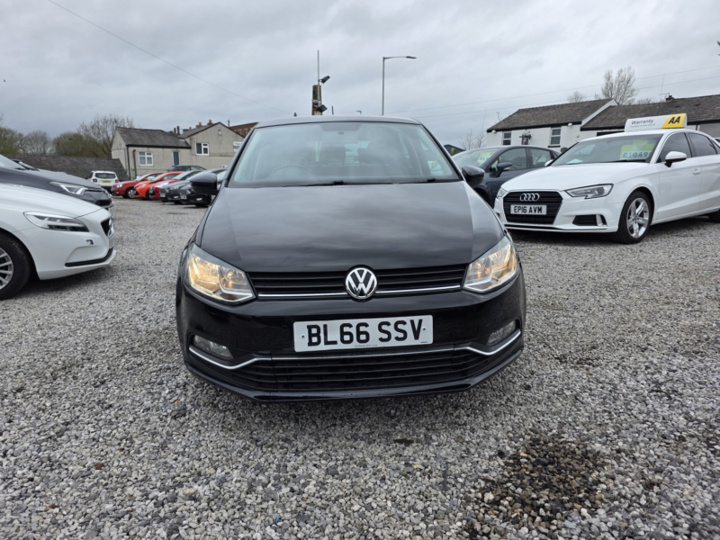 2016 Volkswagen Polo 1.0 Bluemotion Tech Match in Black — image 1
