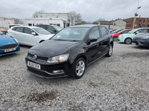 2016 Volkswagen Polo 1.0 Bluemotion Tech Match in Black — image 3