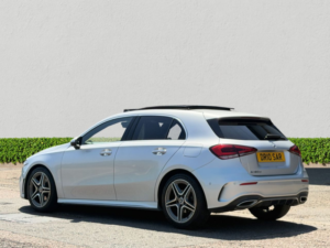 2020 Mercedes-Benz A-Class 1.5 A180d Amg Line (premium Plus 2) Hatchback 5dr Diesel 7g-Dct Euro 6 (s/s) (116 Ps) in Silver — image 5