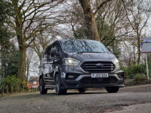 2022 Ford Transit Custom 2.0 320 Ecoblue Ms-Rt Crew Van Auto L1 H1 Euro 6 (s/s) 5dr in Grey — image 4