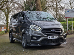 2022 Ford Transit Custom 2.0 320 Ecoblue Ms-Rt Crew Van Auto L1 H1 Euro 6 (s/s) 5dr in Grey — image 5