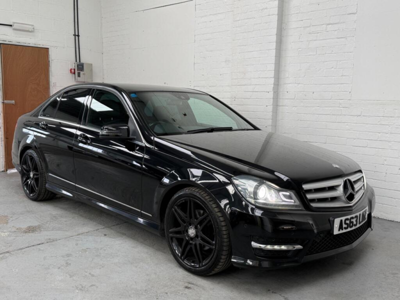 2013 Mercedes-Benz C Class 2.1 C220 Cdi Amg Sport Plus Saloon 4dr Diesel G-Tronic+ Euro 5 (s/s) (170 Ps) in Black — image 1