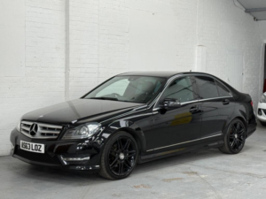 2013 Mercedes-Benz C Class 2.1 C220 Cdi Amg Sport Plus Saloon 4dr Diesel G-Tronic+ Euro 5 (s/s) (170 Ps) in Black — image 3