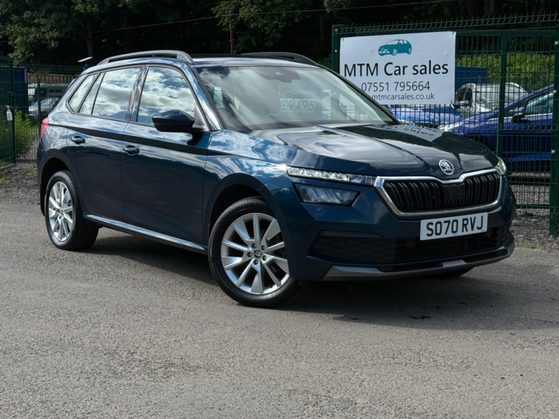 2020 Skoda Kamiq 1.0 Tsi Se SUV 5dr Petrol Manual Euro 6 (s/s) (116 Ps) in Blue — image 1