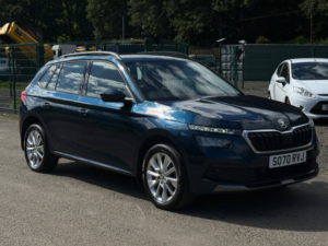 2020 Skoda Kamiq 1.0 Tsi Se SUV 5dr Petrol Manual Euro 6 (s/s) (116 Ps) in Blue — image 3