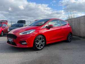 2019 Ford Fiesta 1.0t Ecoboost St-Line Euro 6 (s/s) 3dr in Red — image 3