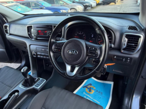 2017 Kia Sportage 1.6 Gdi 1 Euro 6 (s/s) 5dr in Blue — image 3