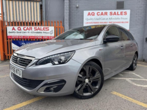 2016 Peugeot 308 Sw 1.6 Bluehdi Gt Line Euro 6 (s/s) 5dr in Grey — image 3