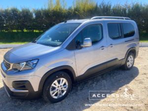 2021 Peugeot Rifter 1.5 Bluehdi Allure Premium Lwb 5 Seater Fold Flat Ramp in Grey — image 2
