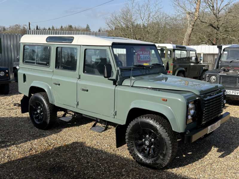 1992 Land Rover Defender 110 Now Sold in Green — image 1