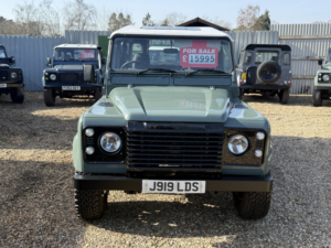 1992 Land Rover Defender 110 Now Sold in Green — image 2