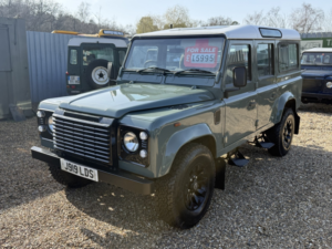 1992 Land Rover Defender 110 Now Sold in Green — image 3