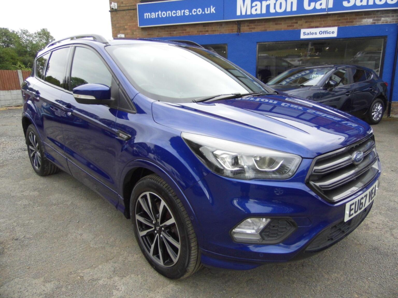2017 Ford Kuga 2.0 Tdci Ecoblue St-Line Euro 6 (s/s) 5dr in Blue — image 1