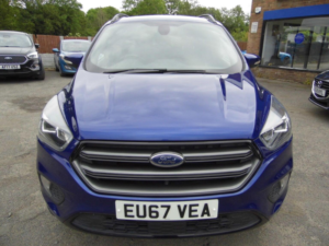 2017 Ford Kuga 2.0 Tdci Ecoblue St-Line Euro 6 (s/s) 5dr in Blue — image 2