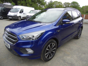 2017 Ford Kuga 2.0 Tdci Ecoblue St-Line Euro 6 (s/s) 5dr in Blue — image 3