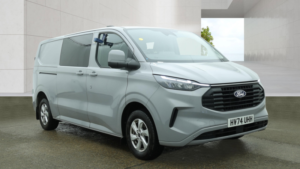 2024 Ford Transit Custom 2.0 320 Ecoblue Limited Crew Van Double Cab 5dr Diesel Manual L2 H1 Euro 6 136 Ps in Grey — image 3