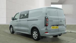 2024 Ford Transit Custom 2.0 320 Ecoblue Limited Crew Van Double Cab 5dr Diesel Manual L2 H1 Euro 6 136 Ps in Grey — image 4