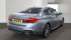 2018 BMW 5 Series 2.0 530e M Sport Iperformance Saloon in Blue — image 5