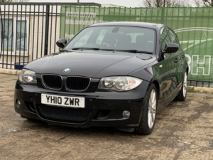 2010 BMW 1 Series 2.0 118d M Sport 5 Door in Black — image 3