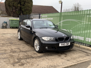 2010 BMW 1 Series 2.0 118d M Sport 5 Door in Black — image 6