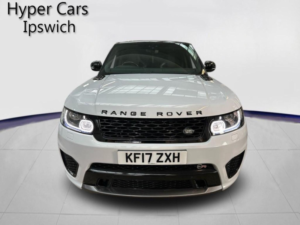 2017 Land Rover Range Rover Sport 5.0 V8 Svr Auto 4WD Euro 6 (s/s) 5dr in White — image 2