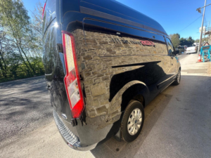 2023 Ford Transit Custom 2.0 300 Ecoblue Limited L2 H2 Euro 6 (s/s) 5dr in Black — image 4