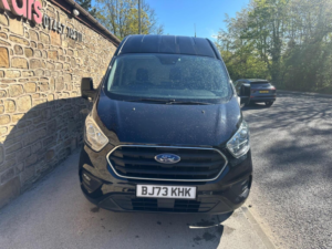 2023 Ford Transit Custom 2.0 300 Ecoblue Limited L2 H2 Euro 6 (s/s) 5dr in Black — image 5
