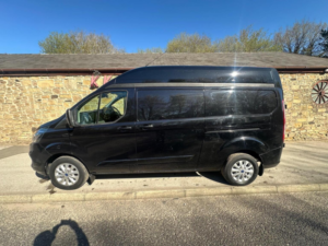 2023 Ford Transit Custom 2.0 300 Ecoblue Limited L2 H2 Euro 6 (s/s) 5dr in Black — image 6