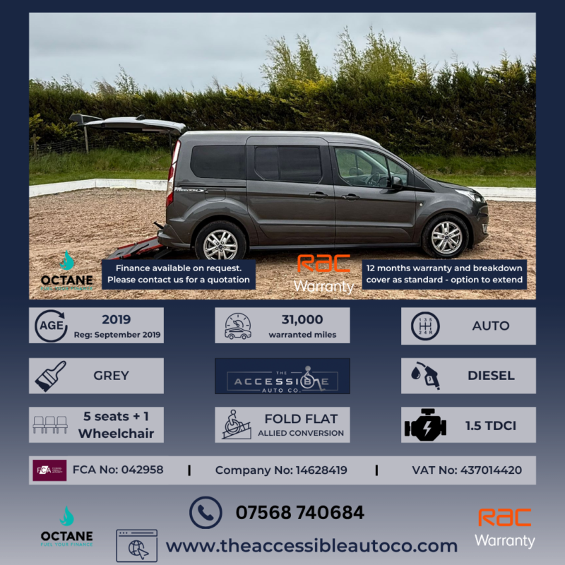 2019 Ford Grand Tourneo Connect 1.5 Ecoblue Titanium in Grey — image 1