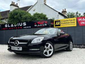 2013 Mercedes-Benz Slk 1.8 Slk200 G-Tronic+ Euro 5 (s/s) 2dr in Black — image 3