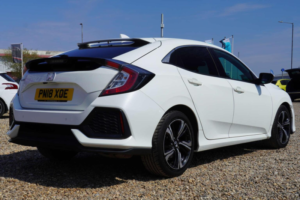 2018 Honda Civic 1.0 Vtec Turbo Sr Euro 6 (s/s) 5dr in White — image 2