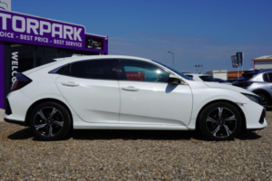 2018 Honda Civic 1.0 Vtec Turbo Sr Euro 6 (s/s) 5dr in White — image 5