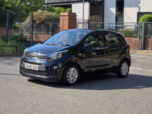 2019 Kia Picanto 1.25 2 Hatchback 5dr Petrol Auto Euro 6 (83 Bhp) in Black — image 3