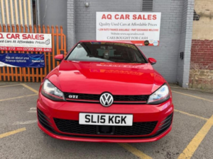 2015 Volkswagen Golf 2.0 Tsi Bluemotion Tech Gti Euro 6 (s/s) 5dr in Red — image 2