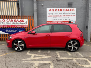 2015 Volkswagen Golf 2.0 Tsi Bluemotion Tech Gti Euro 6 (s/s) 5dr in Red — image 4