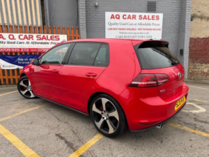 2015 Volkswagen Golf 2.0 Tsi Bluemotion Tech Gti Euro 6 (s/s) 5dr in Red — image 5