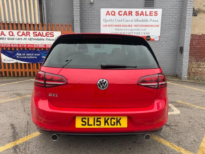 2015 Volkswagen Golf 2.0 Tsi Bluemotion Tech Gti Euro 6 (s/s) 5dr in Red — image 6