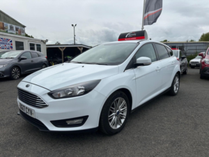 2017 Ford Focus 1.0t Ecoboost Zetec Edition Euro 6 (s/s) 5dr in White — image 3