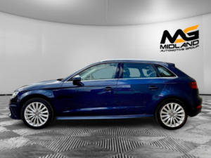 2016 Audi A3 1.4 Tfsi E-Tron Sportback E-S Tronic Euro 6 5dr 8.8kwh in Blue — image 6