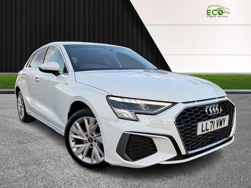 2021 Audi A3 1.4 Tfsie 40 S Line in White — image 1