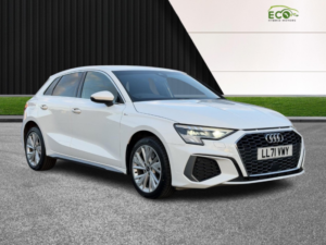 2021 Audi A3 1.4 Tfsie 40 S Line in White — image 3
