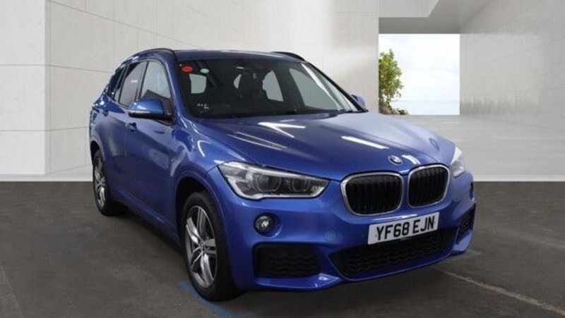 2018 BMW X1 2.0 18d M Sport Auto Xdrive Euro 6 (s/s) 5dr in Blue — image 1
