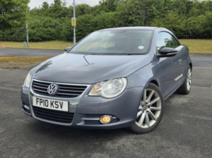 2010 Volkswagen Eos 2.0 Tdi Cr Sport Cabriolet Euro 5 2dr in Grey — image 4