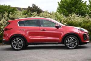 2019 Kia Sportage 1.6 T-Gdi Gt-Line S SUV 5dr Petrol Dct AWD Euro 6 (s/s) (174 Bhp) in Red — image 2